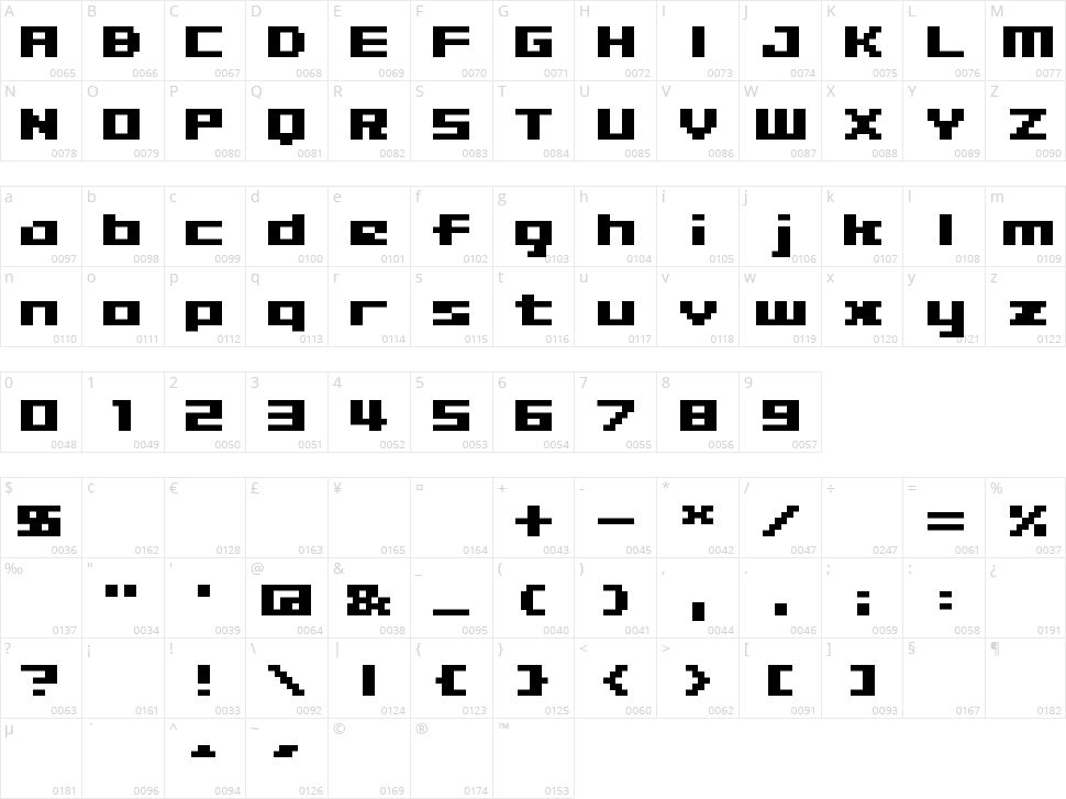 04b_09 Character Map