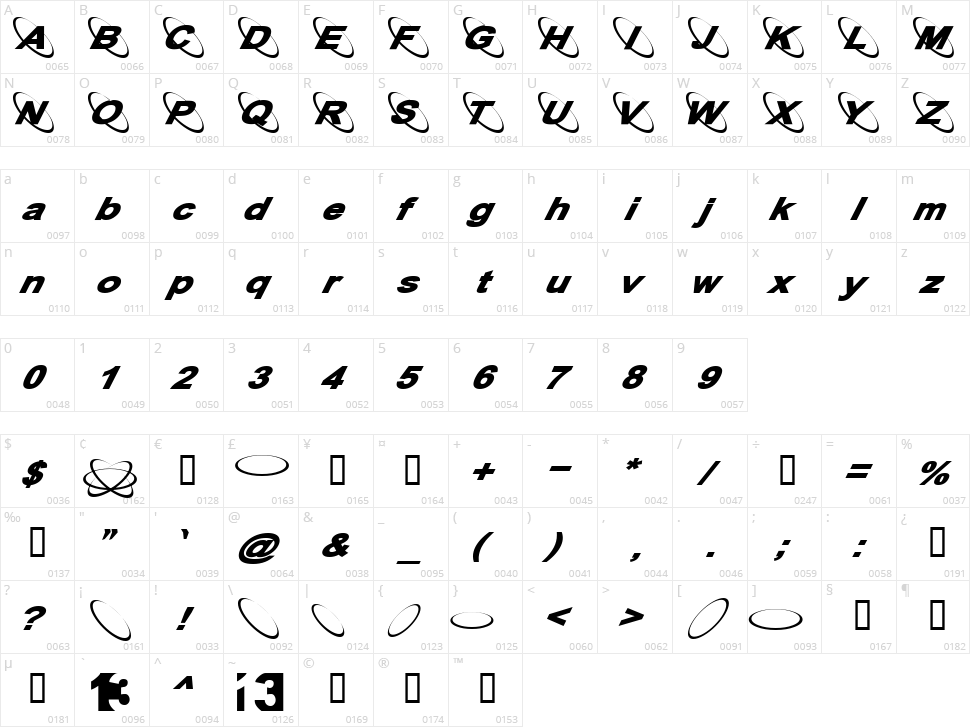 13 Misa Character Map