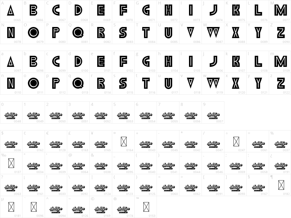 Aliver Aron Character Map