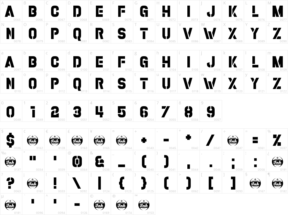 Army Buster Character Map