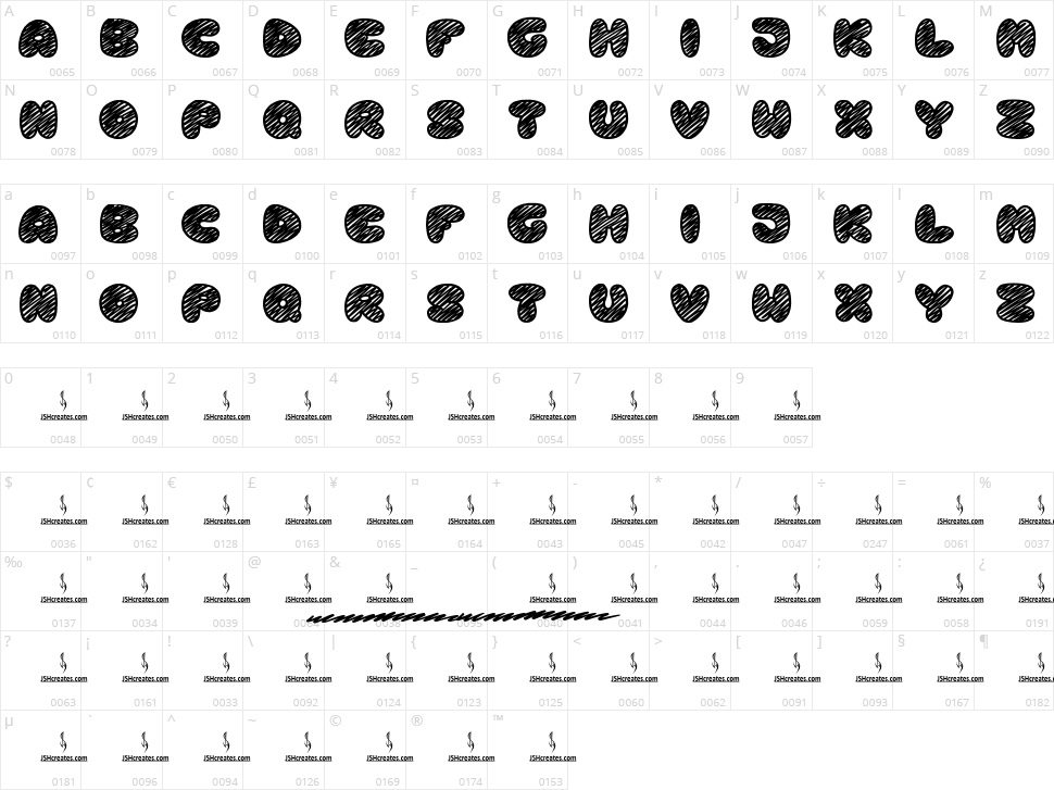 Art Book Character Map