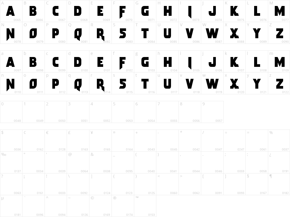 Arwing Character Map
