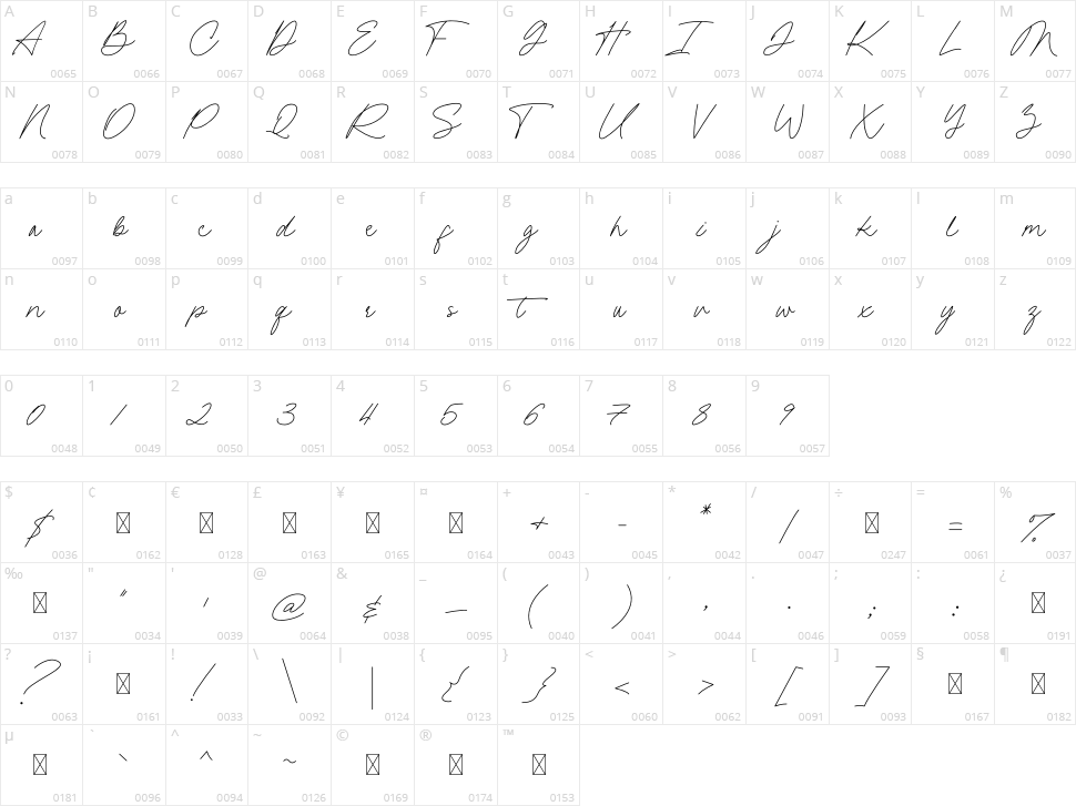 Autumn Leaf Character Map