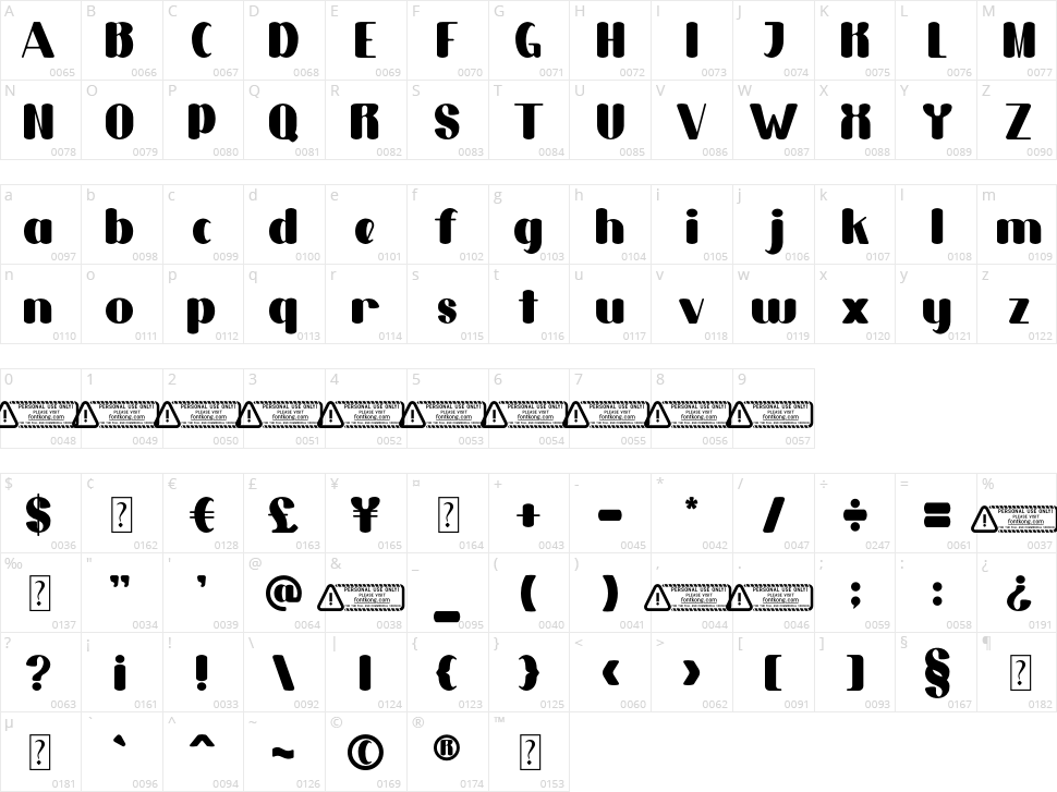 Baby Cute Character Map
