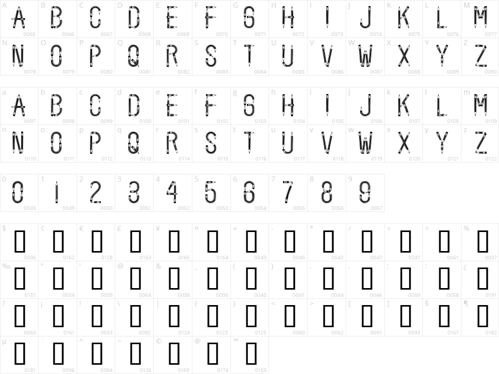 Back To School Character Map