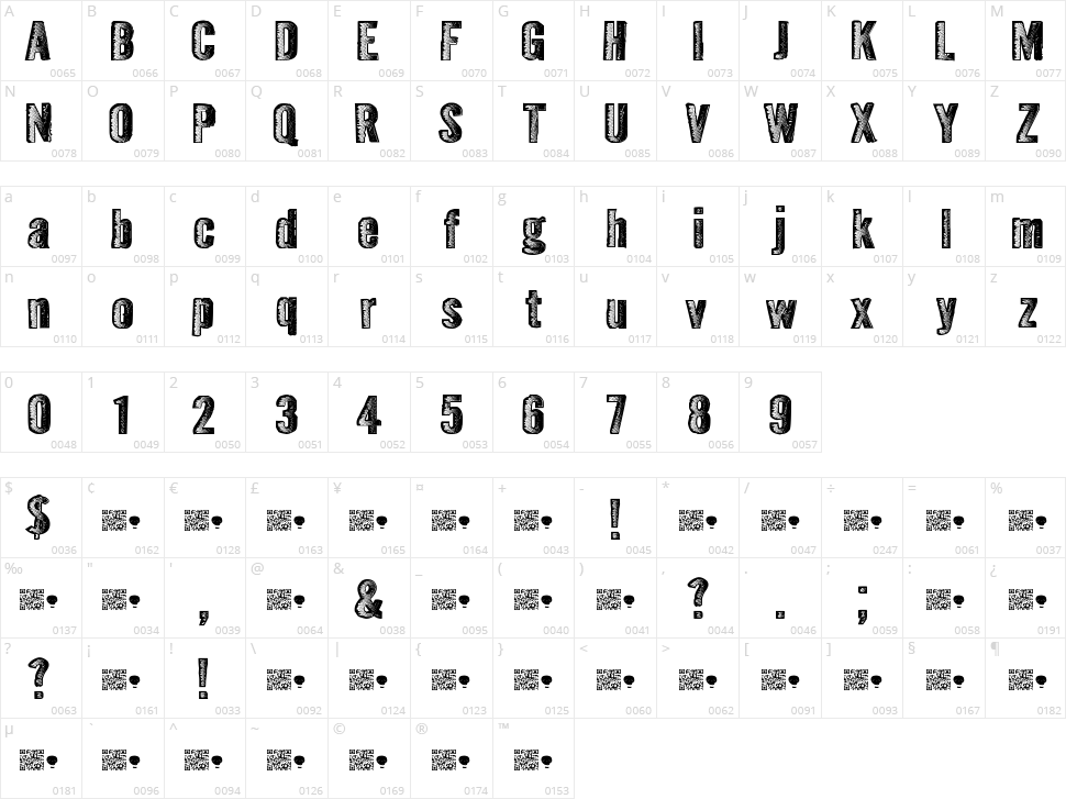 Beyond Space Character Map