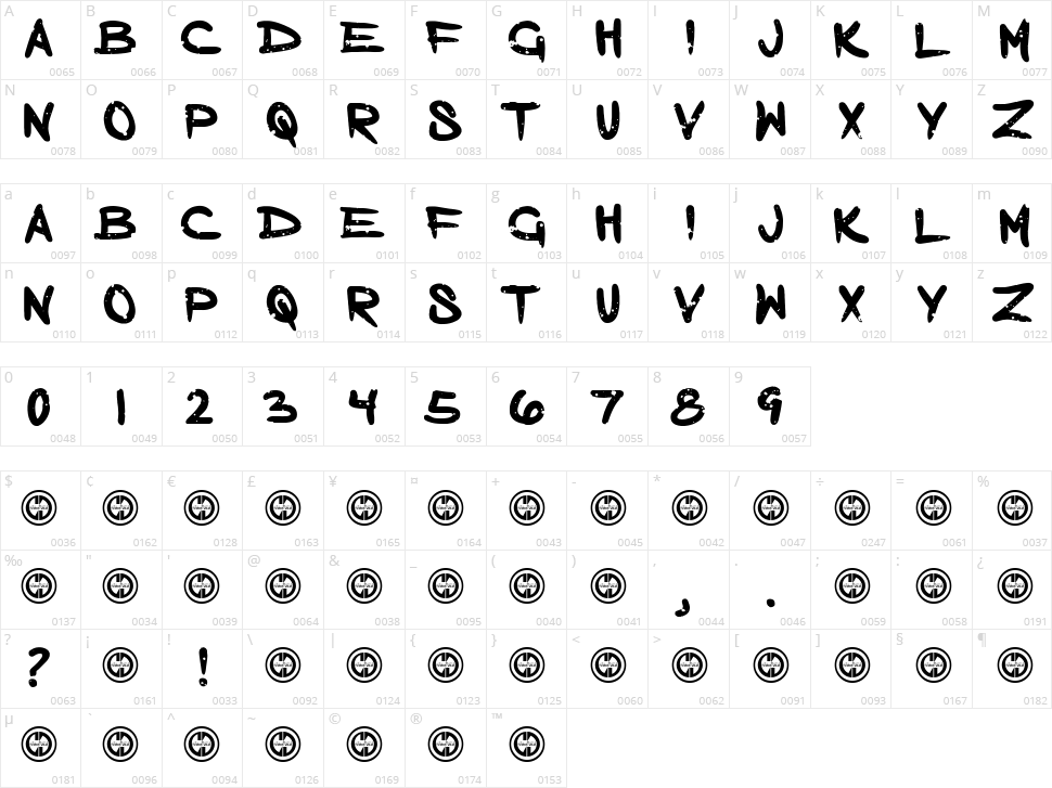 Born a Sinner Character Map