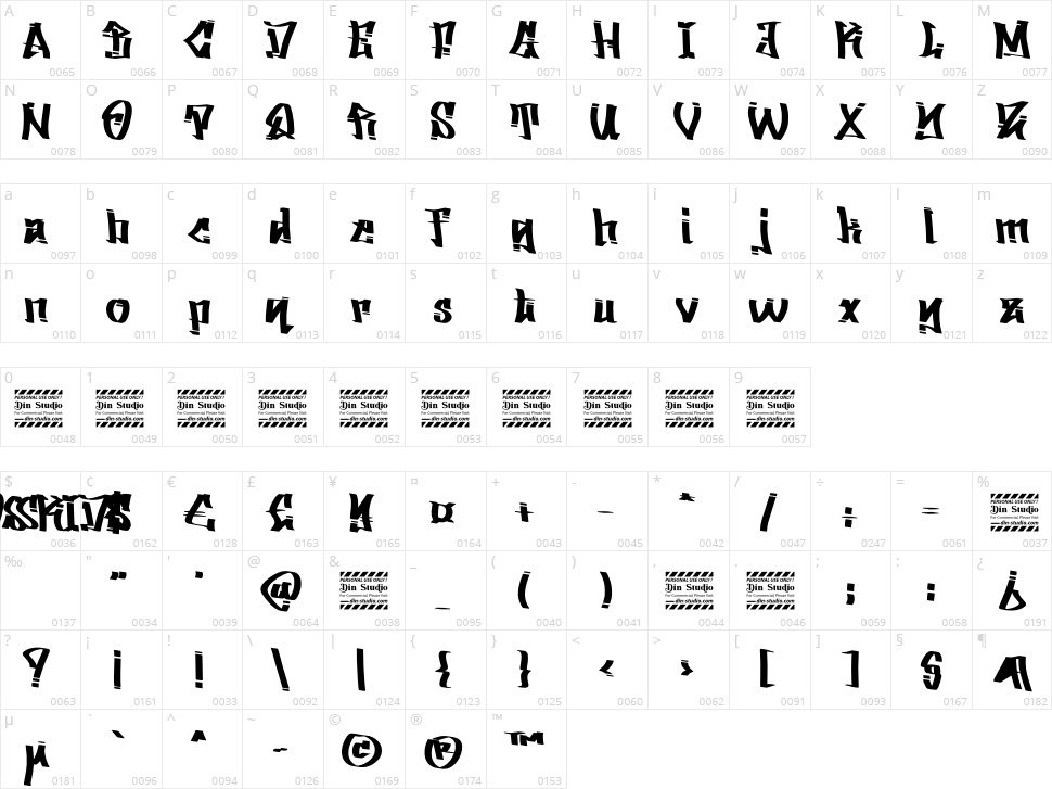 Bosskids Character Map