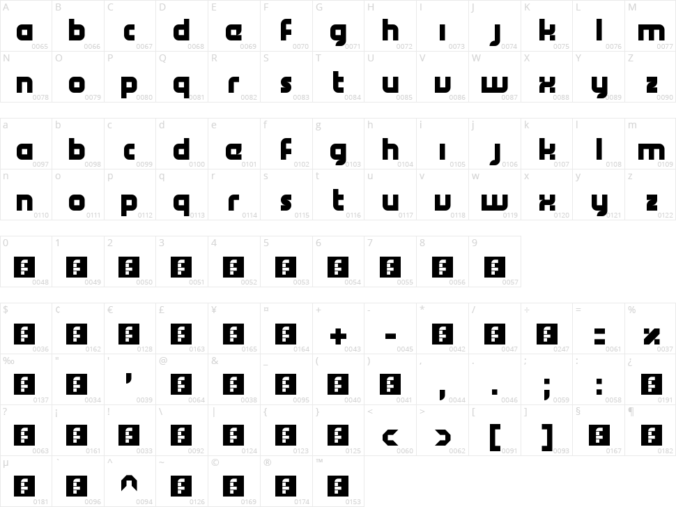 Bugis Ex Mks Character Map