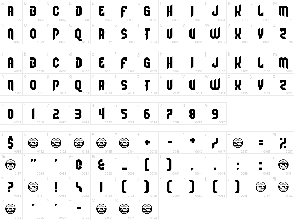 Camaraderie Character Map