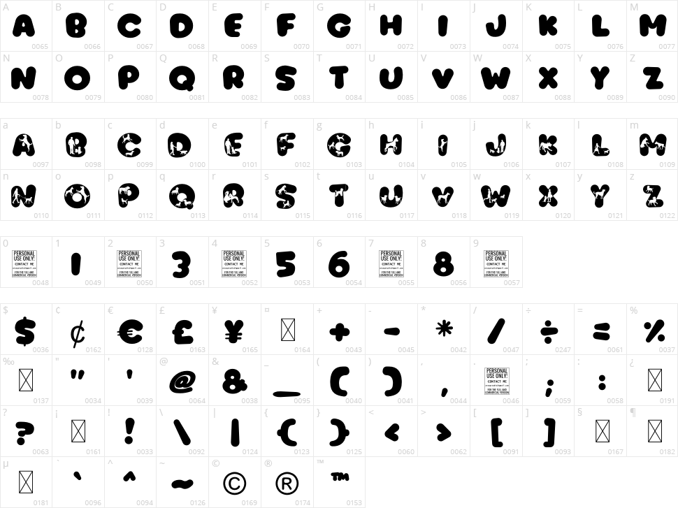 Cat And Dog Character Map