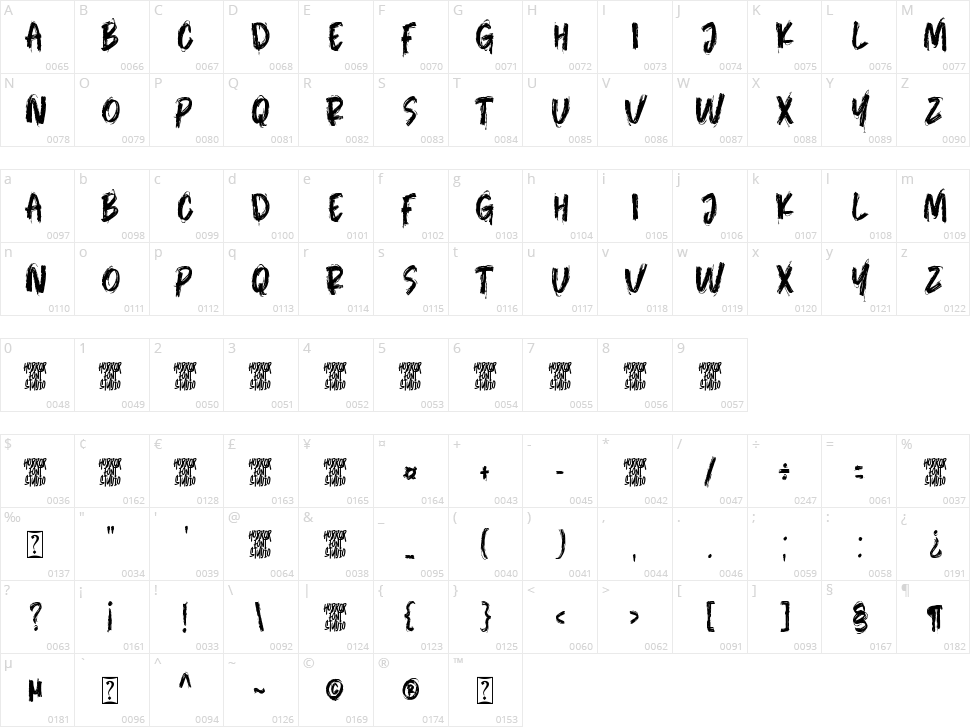 Chilling Nightime Character Map
