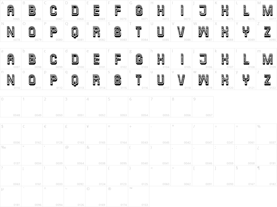 Chimney Sweep Character Map