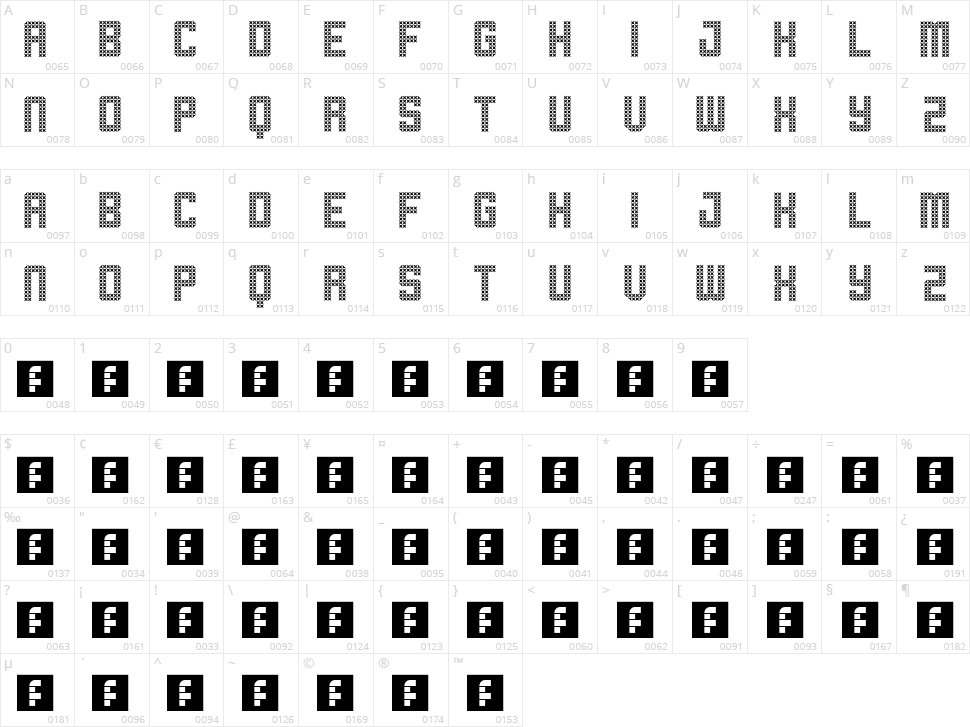 Christmas Sweater Character Map