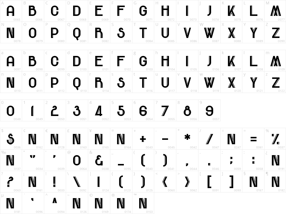 Come Rain Or Fall Character Map