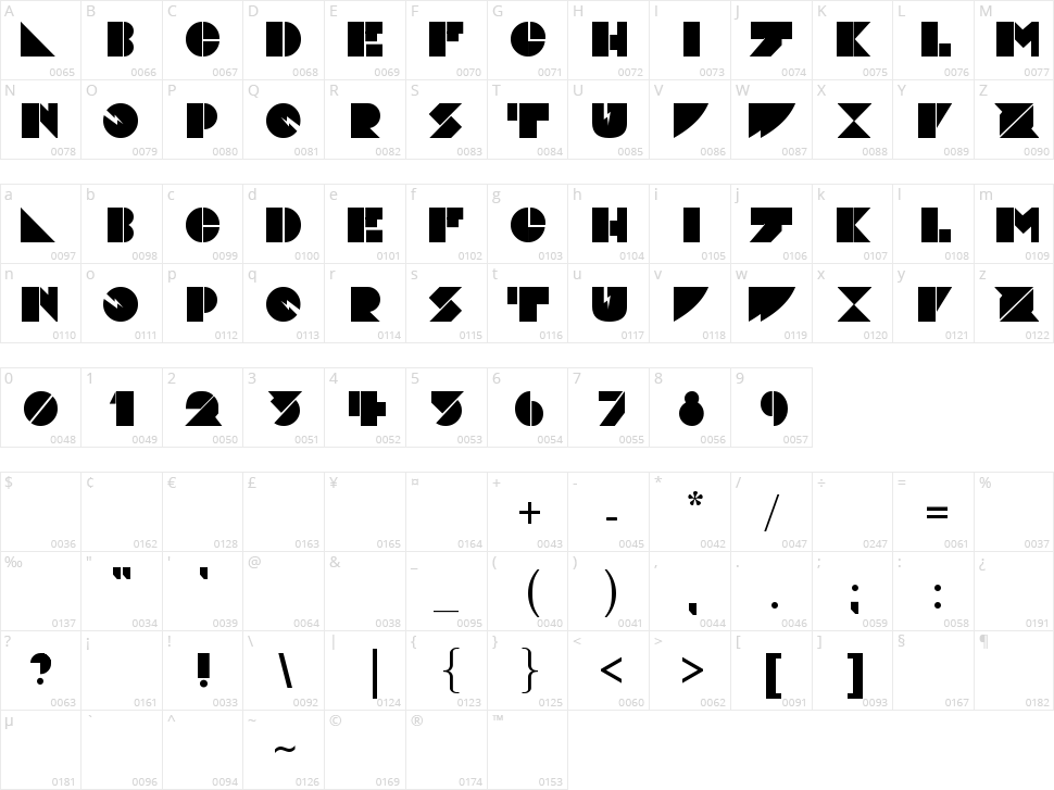 Daddy Dont Disco Character Map