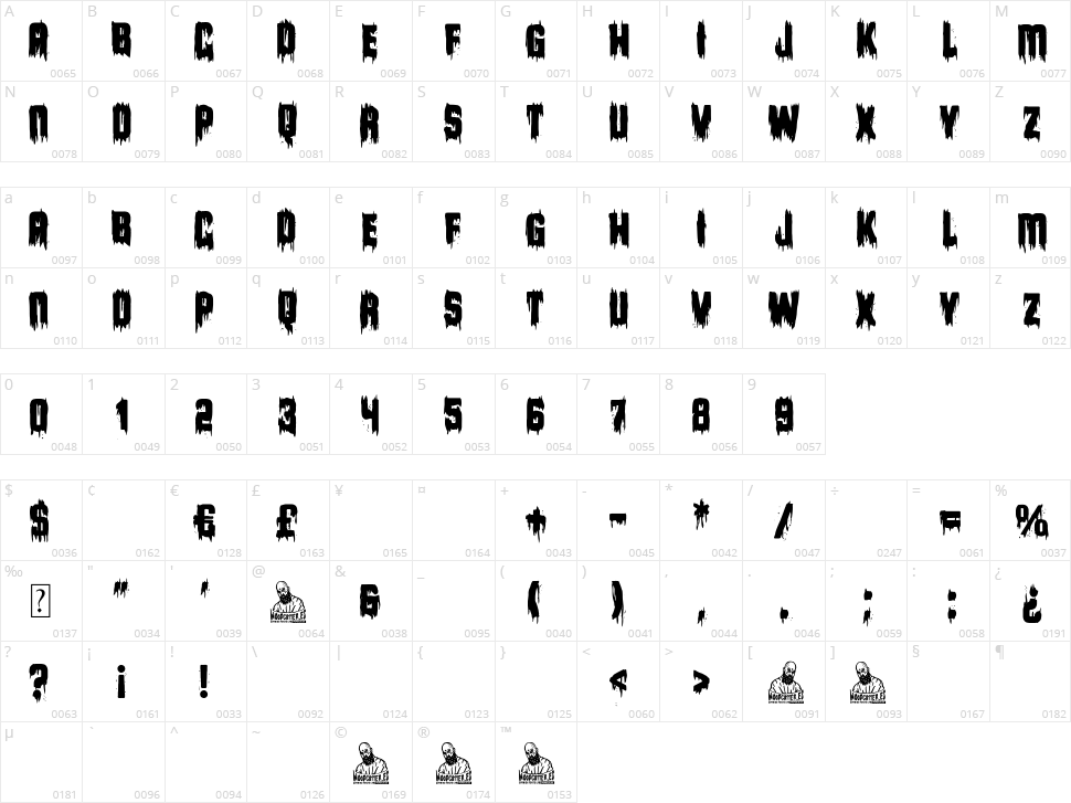 Dark Flowers Garden Character Map