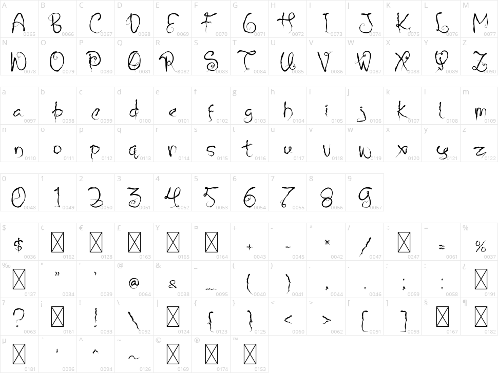 Dark Halloween Character Map