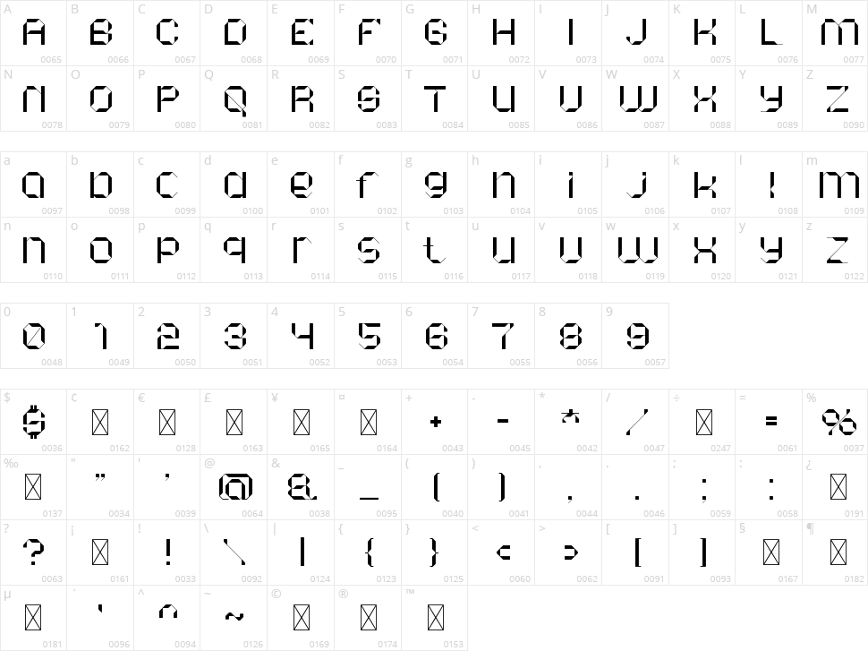 Digiday Character Map