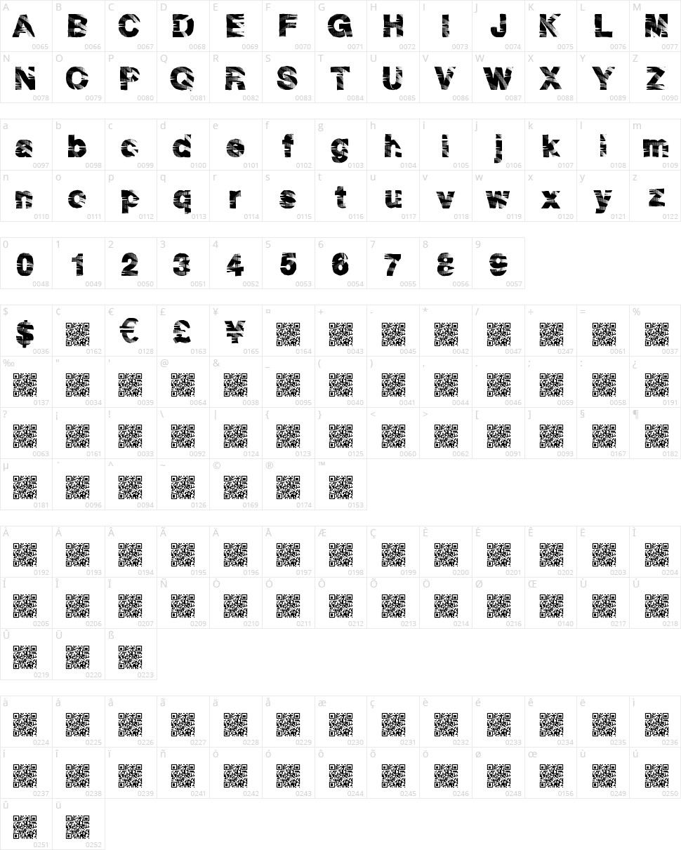 Disco Party Character Map