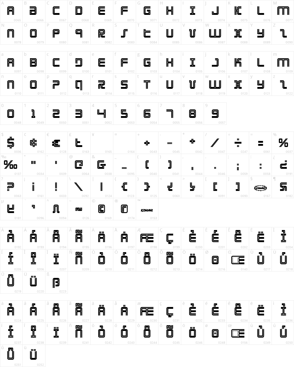 Election Day Character Map