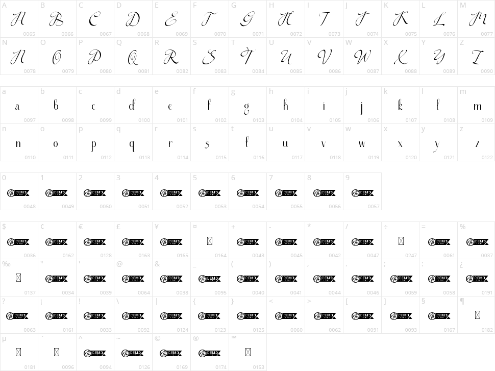 Elegant Woman Character Map