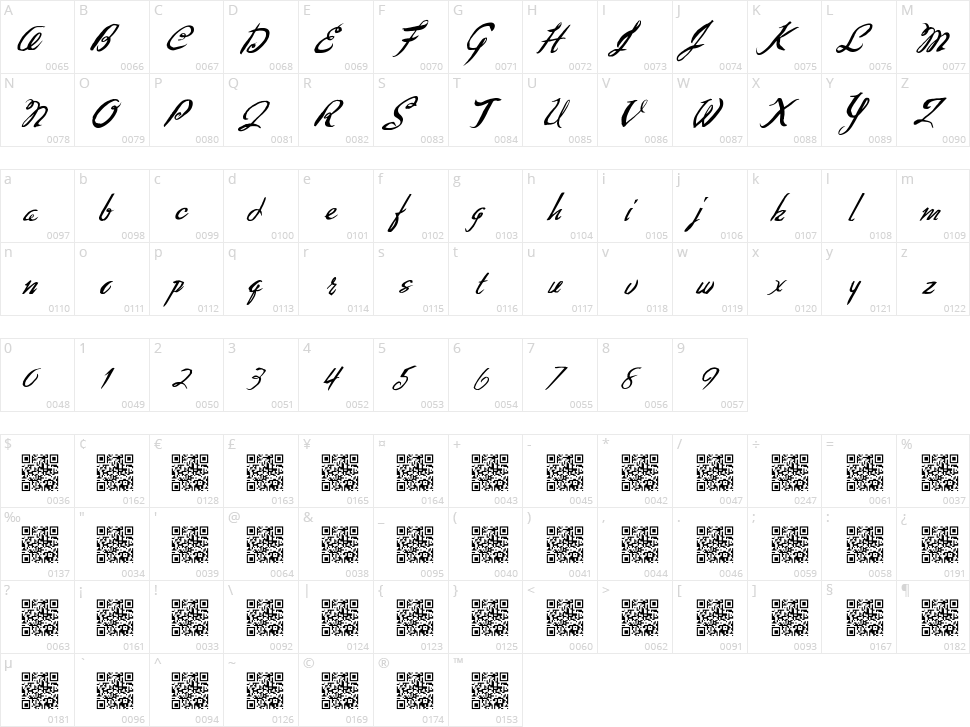 Fantastic Seasons Character Map