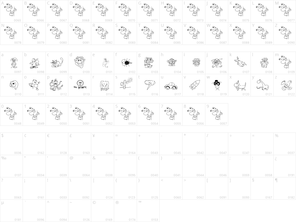 FE Polka Your Eyes Out Character Map
