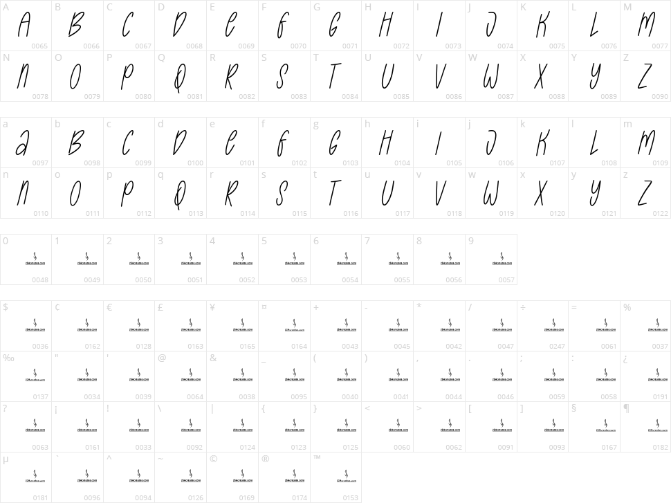 Festival Days Character Map