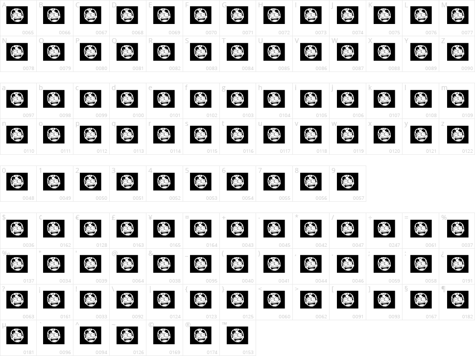 Fish & Bear Character Map