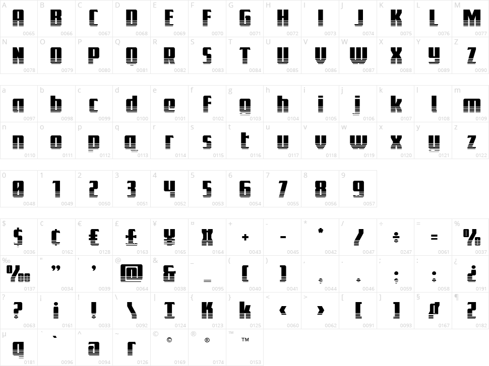 Flight Legion Character Map