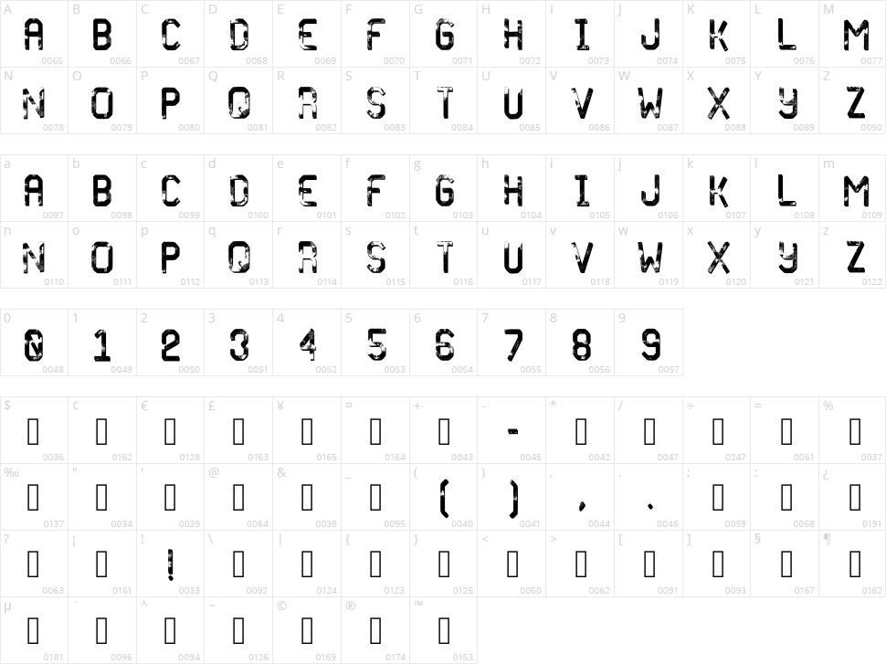 Frozen Tide Character Map