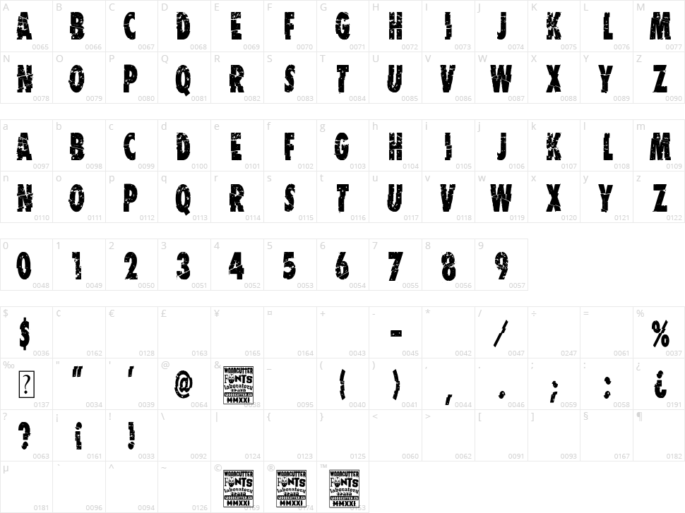 Garbage King Character Map
