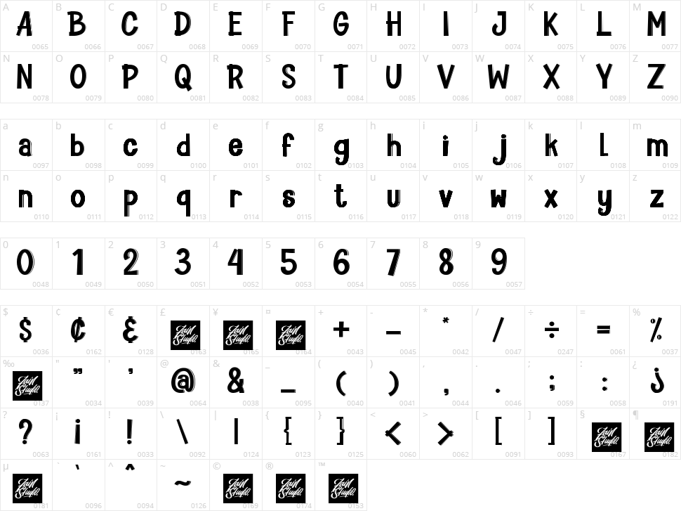 Gett Well Soon Character Map