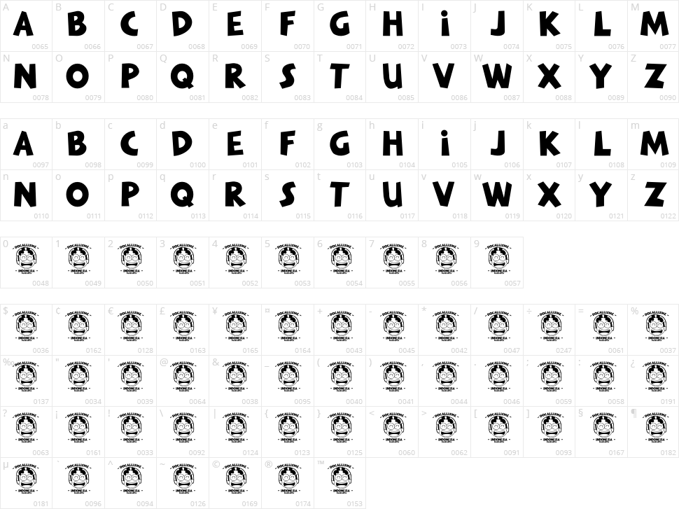 Glory United Character Map