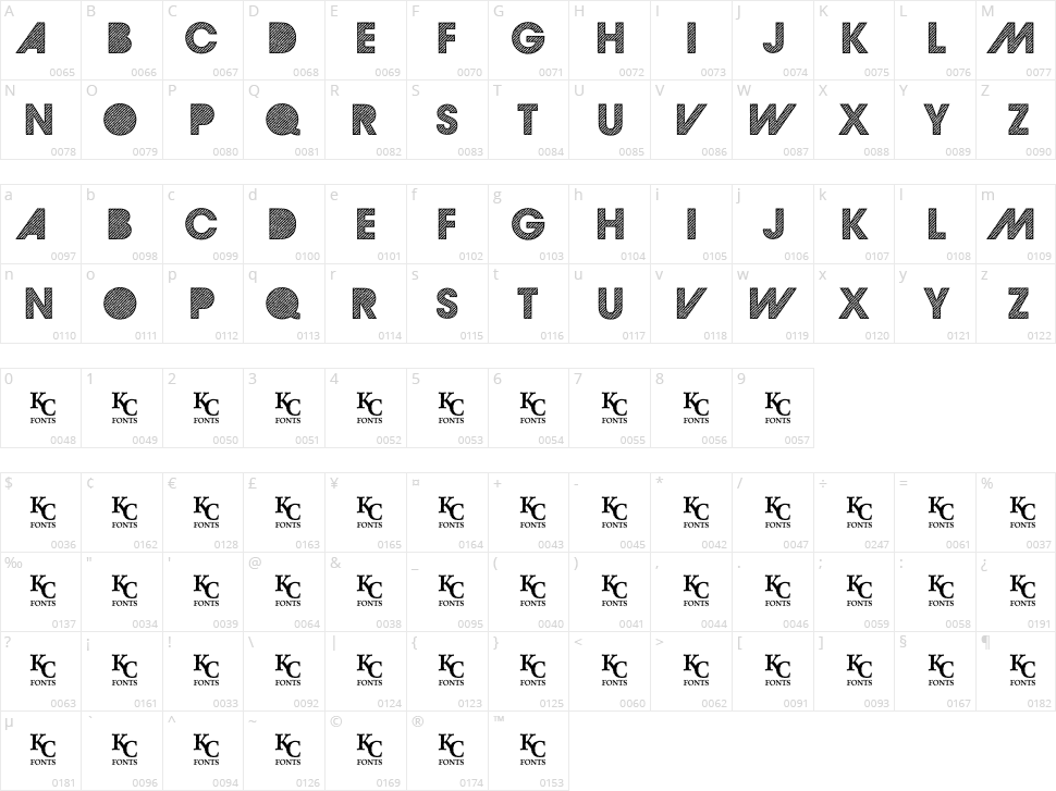 Good Morning Afternoon Character Map
