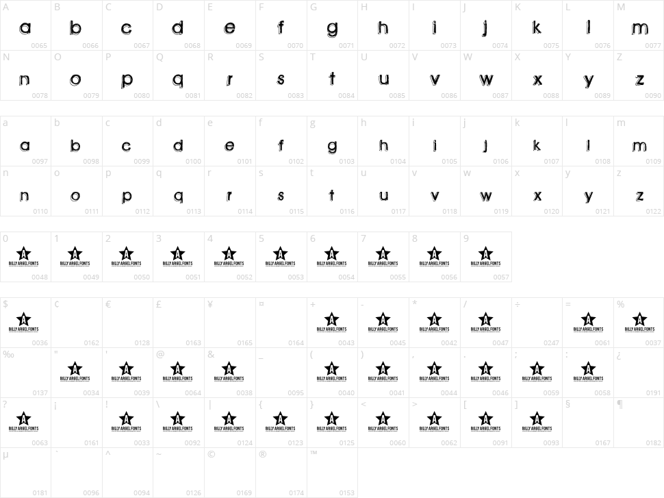 Green Piloww Character Map