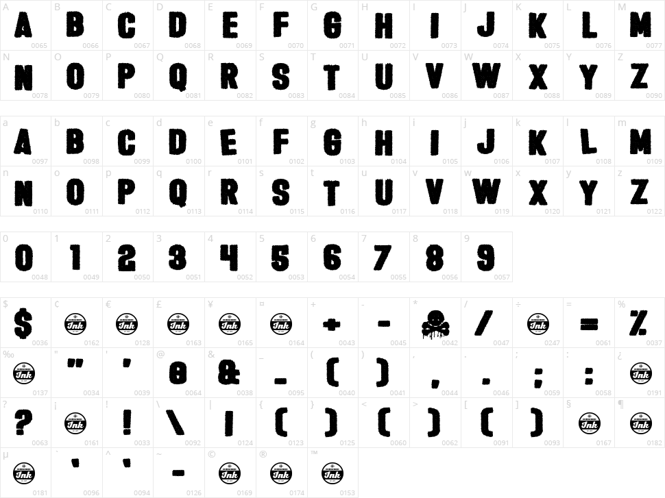 Halloween Heresy Character Map