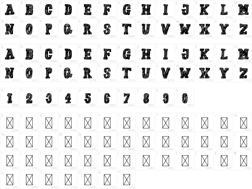 Handrawn Color Kid Character Map