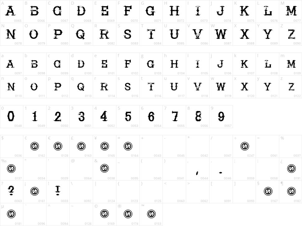 Hire a Cowboy Character Map