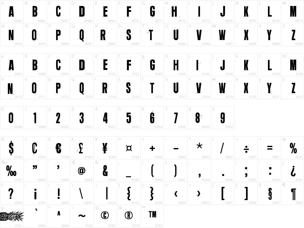 Hypothetical Moon Of Mercury Character Map