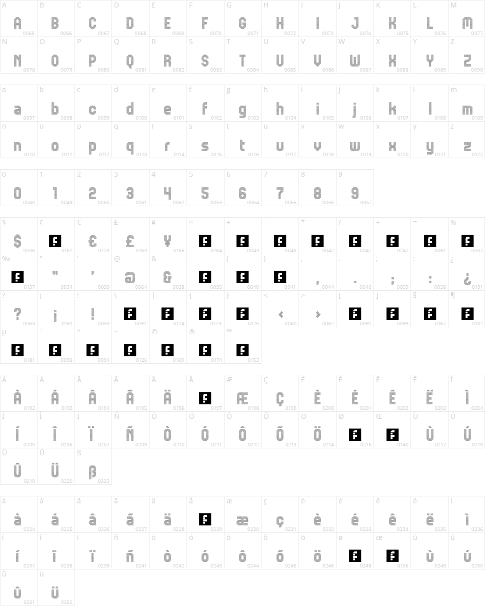 JD Jessica Character Map