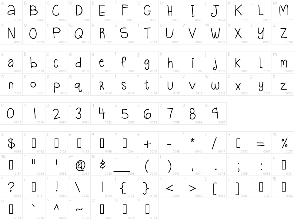KB Quiet Stories Character Map