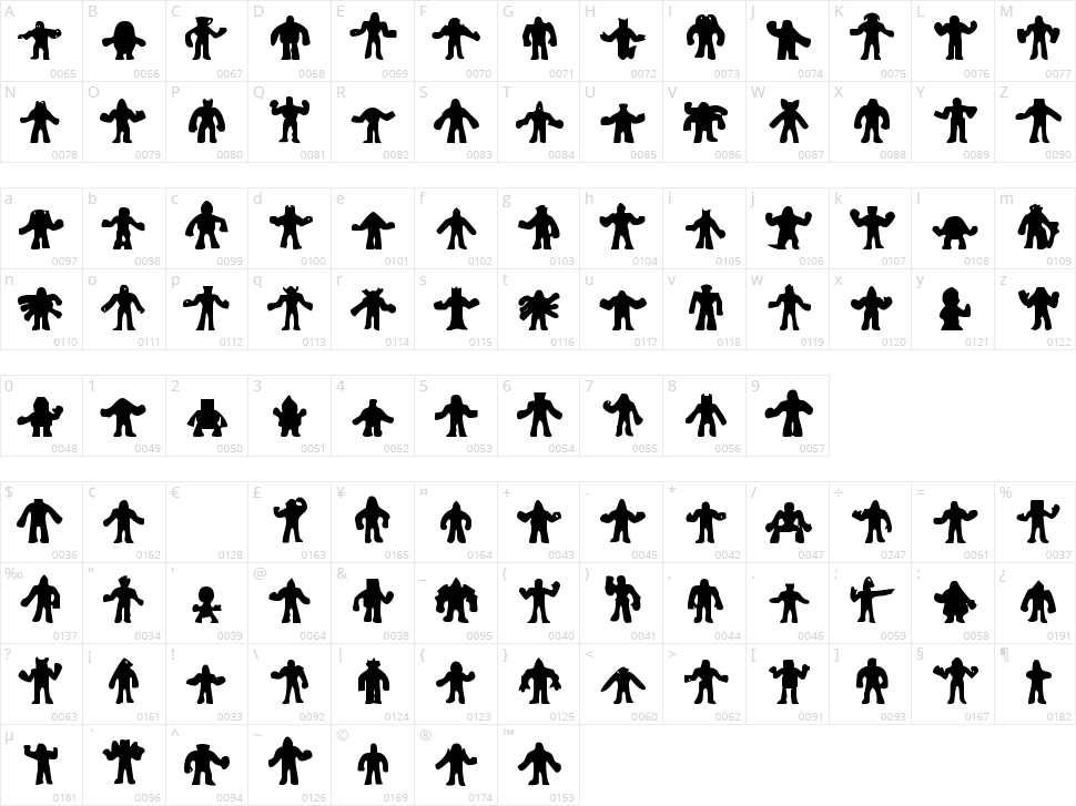 Kinnihuman Character Map