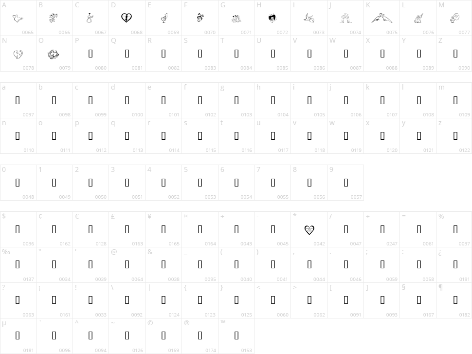 KR Valentines 2006 Three Character Map
