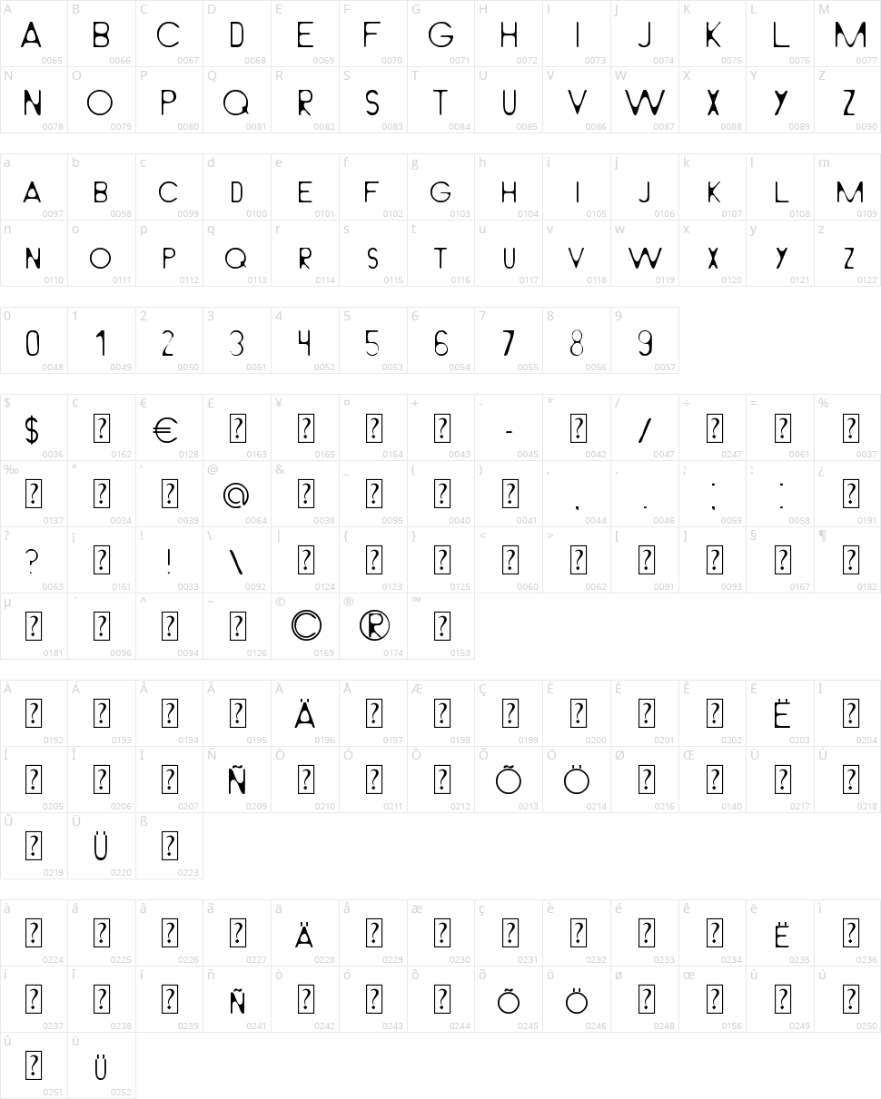 Light From Behind Character Map
