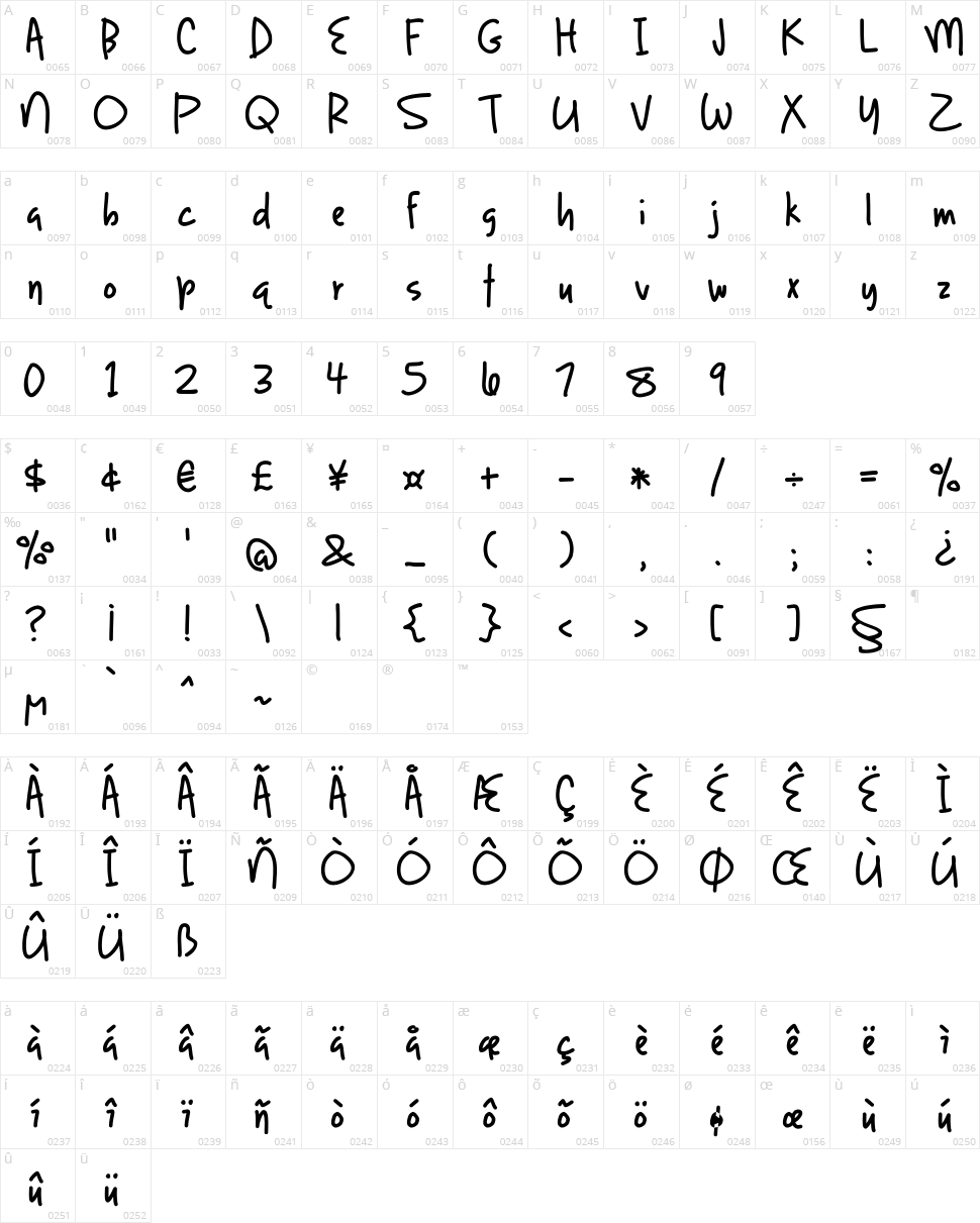 Light up the World Character Map