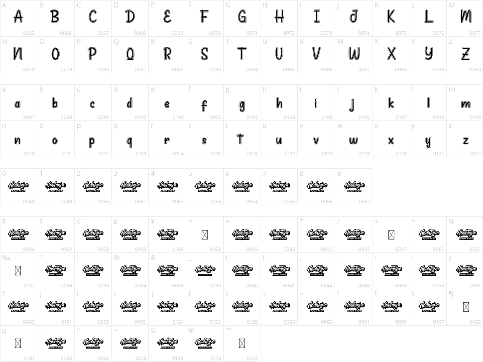 Little Cartoon Character Map