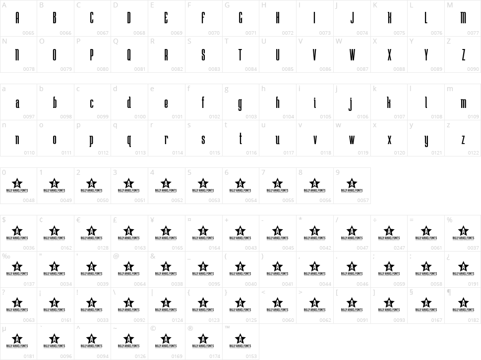 Lost Winner Character Map