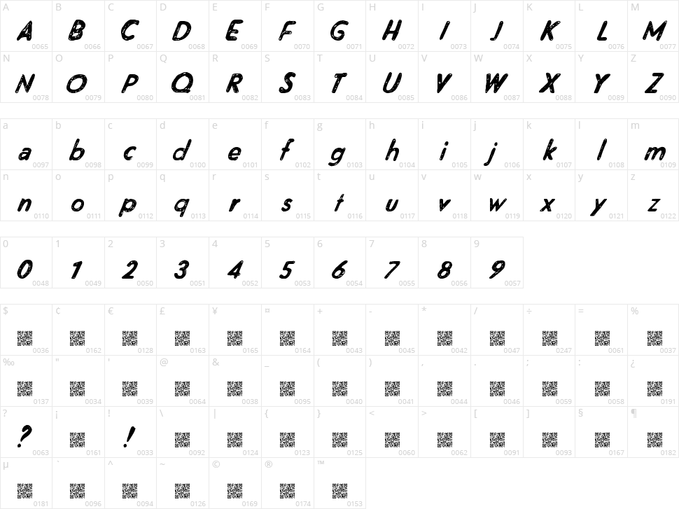 Magnetic Friends Character Map